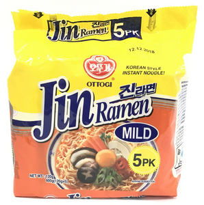 Ottogi Jin Ramen Mild/120gx5pk