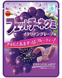 Bourbon Fettuccine Gummy Italian Grape Flavour /50g