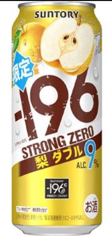 Suntory 196 Strong Zero-Pear Double/500ml
