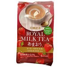 NITTO Royal Black Tea Strawberry Milk Tea/112g