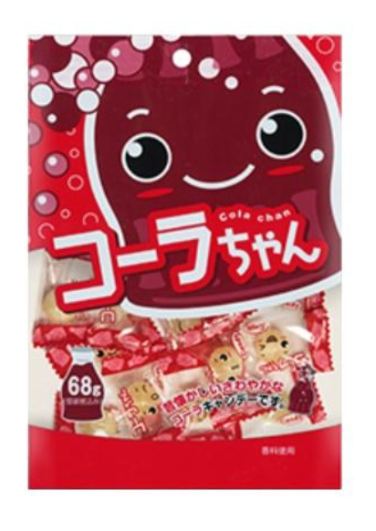 Waguchi Seika Cola chan Candy/64g