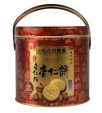 Choi Heong Yuen Almond Cake Gift Round Tin/400g