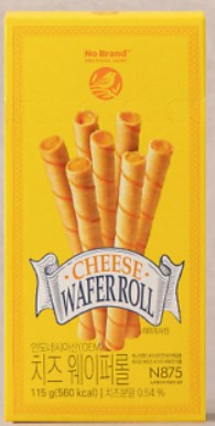 No Brand Cheese Wafer Roll/115g