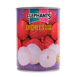 Twin Elephants Lychee In Syrup/565g