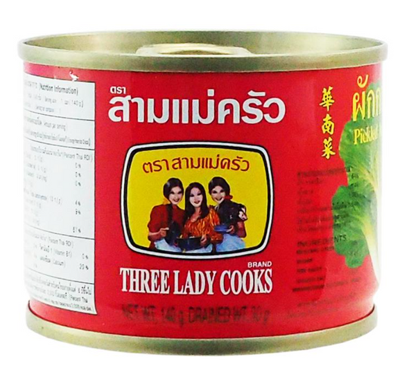 Three Lady Cooks Pickled Mustard Green/140g