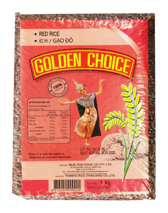 (S)Golden Choice Red Rice/1KG