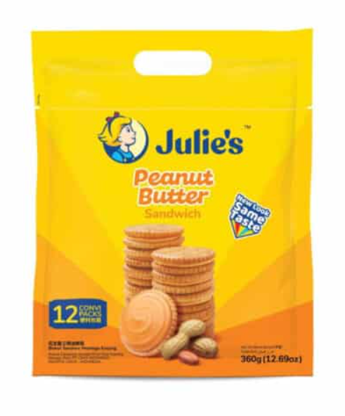 Julie's Peanut Butter Sandwich Biscuits/360g