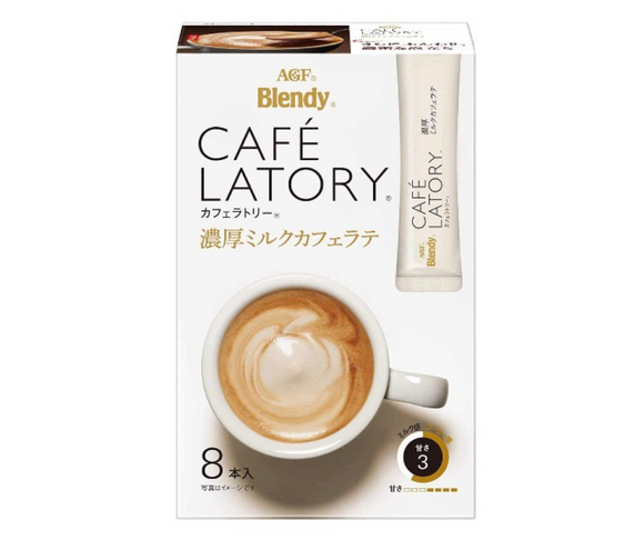 AGF Blendy Stick Rich Latte(Latory) 8pcs/84g