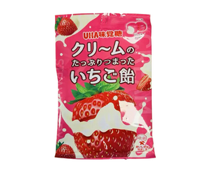 UHA Strawberry Candy w Cream/45g