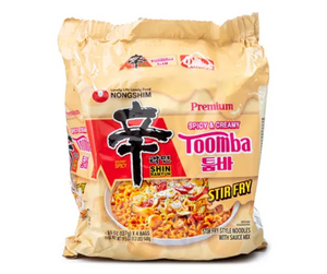 NONGSHIM Shin Stir Fry Ramyun - Spicy & Creamy (Toomba)/137g*4pk